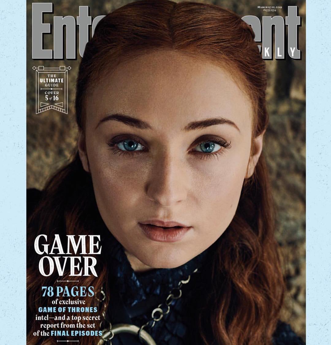 Герои финального сезона «Игры престолов» на обложке Entertainment Weekly