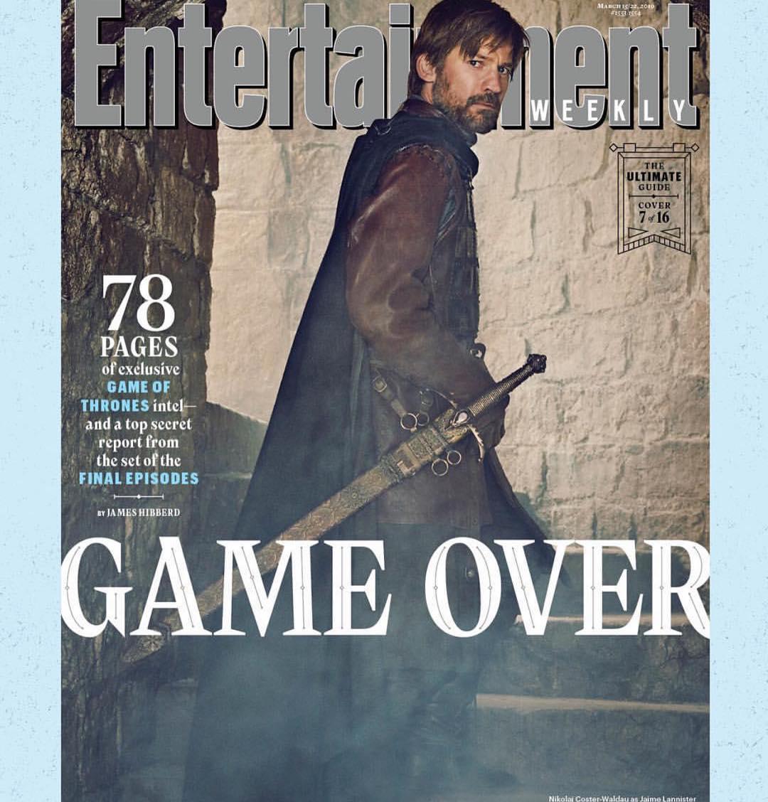 Герои финального сезона «Игры престолов» на обложке Entertainment Weekly