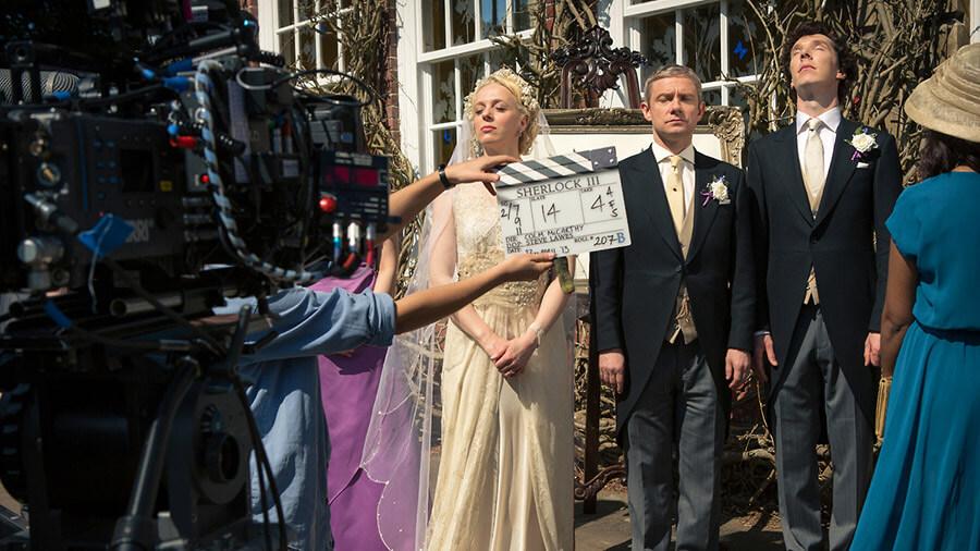 Сериал Шерлок за кадром