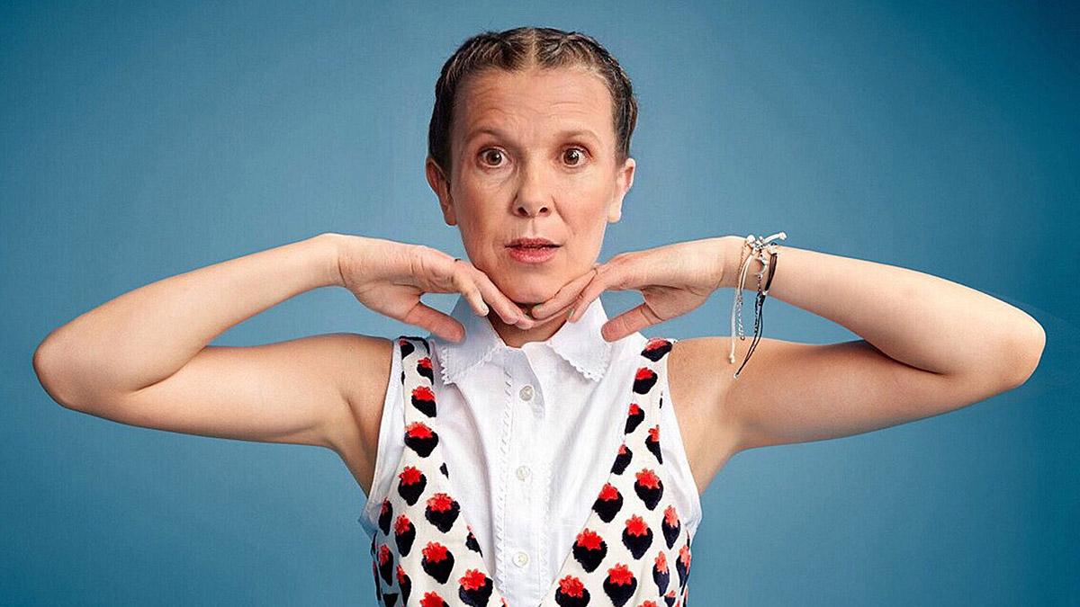 Милли Бобби Браун FaceApp