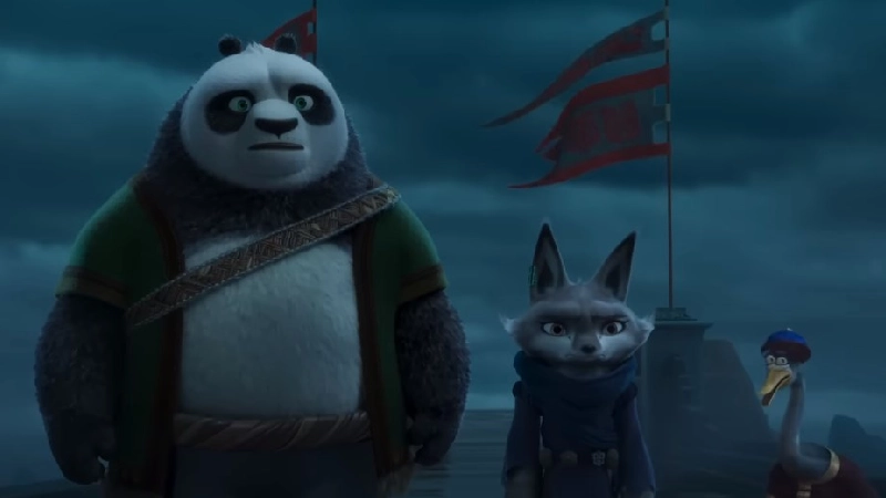 кунг фу панда 4 трейлер дубляж